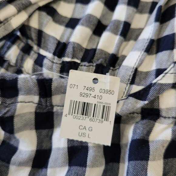 NWT AERIE | Plaid Open Back Halter Romper | Sz. L - Picture 6 of 7